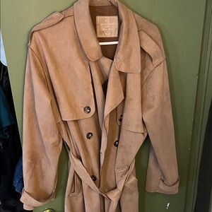 Black Label Classic Brown Trench Coat